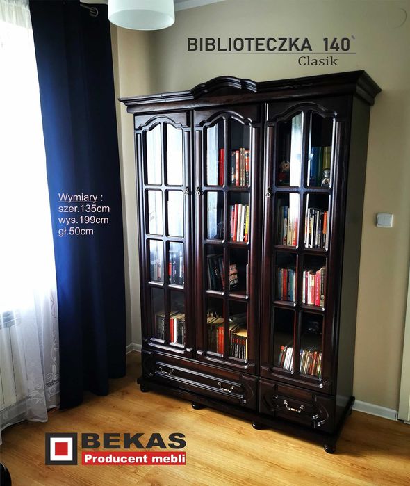 Stylowa Komoda 180` ( 2S-4D) Orzech Włoski Wenge Bekas Producent Mebli