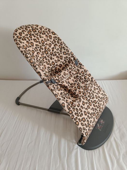 Babybjorn leżaczek Bujaczek panterka limitowany