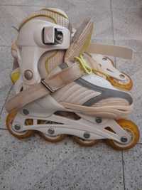 Patins em linha 4 rodas