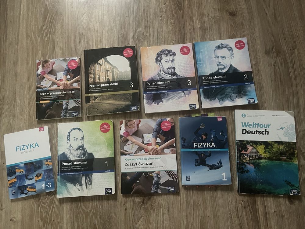 podręczniki dla klas 1-3 szkoły średniej