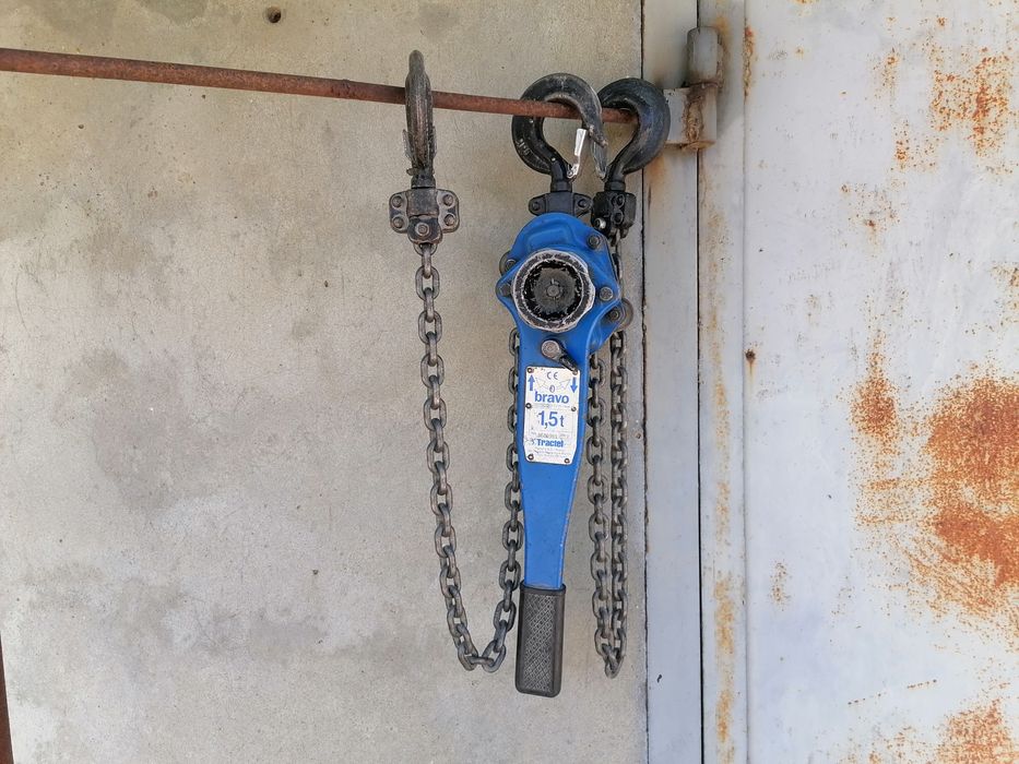 Лебёдка Таль ручная цепная рычажная Bravo Tractel 1.5 t