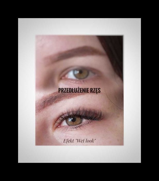 Przedłużanie i zagęszczanie rzęs. Stylizacja rzęs. Нарощування вій.