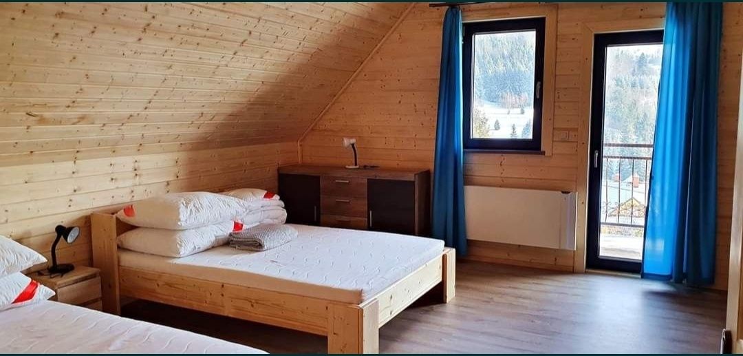 Domek GRZEŚ w górach / jacuzzi balia sauna basen /Beskidy/ 16 osobowy