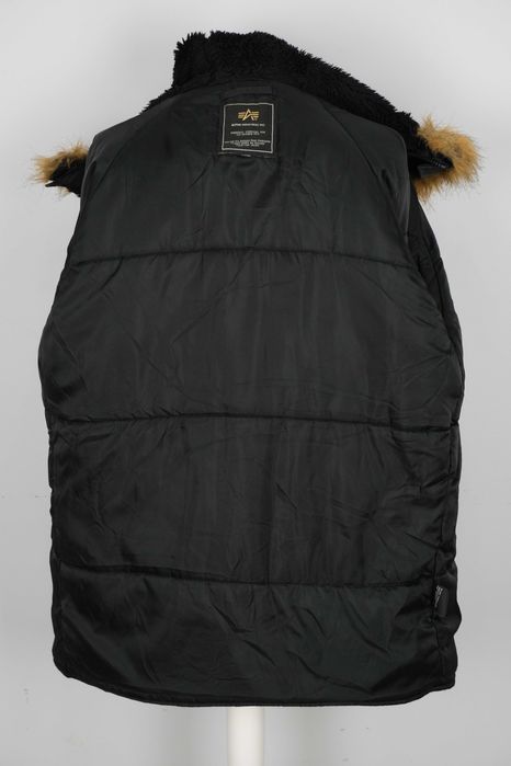 Alpha Industries fleece hooded extreme cold weather alaska parka coat