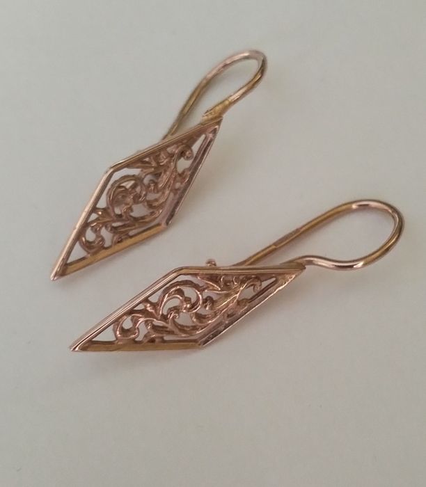 Серёжки золото 375 проба СССР