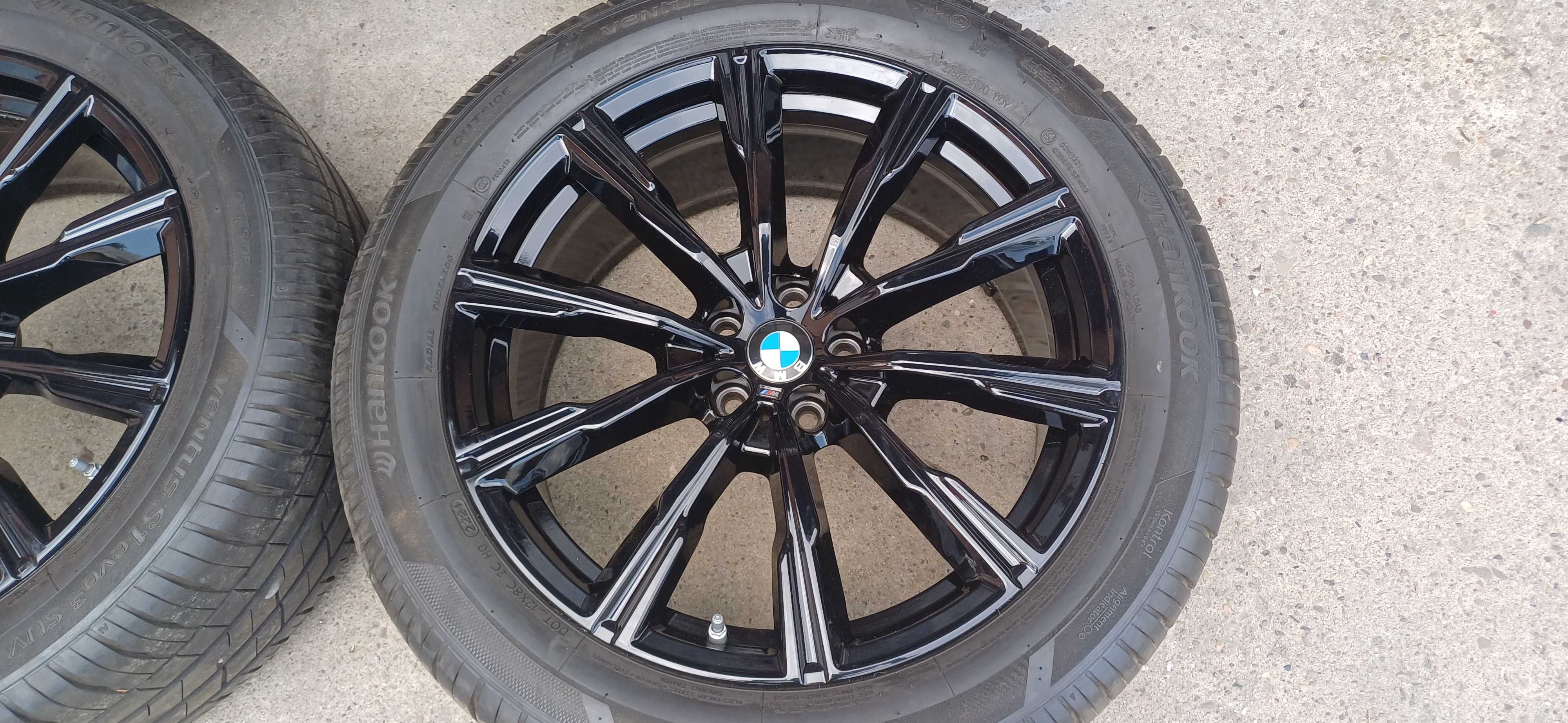 Kola 20" bmw x5 g05 x6 g06 m-pakiet szeroki tył lato black wz740