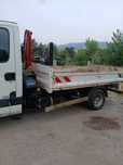 Carrinha Iveco basculante e grua