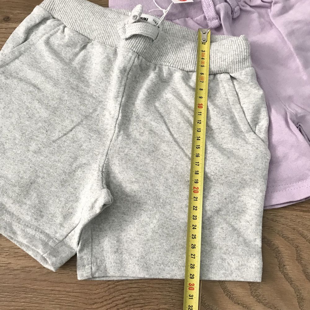 2 pack Nowe krótkie spodenki chłopięce dresowe Sinsay r.110/116