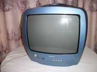 Televisão a cores Philips - Azul 14' 34cm.