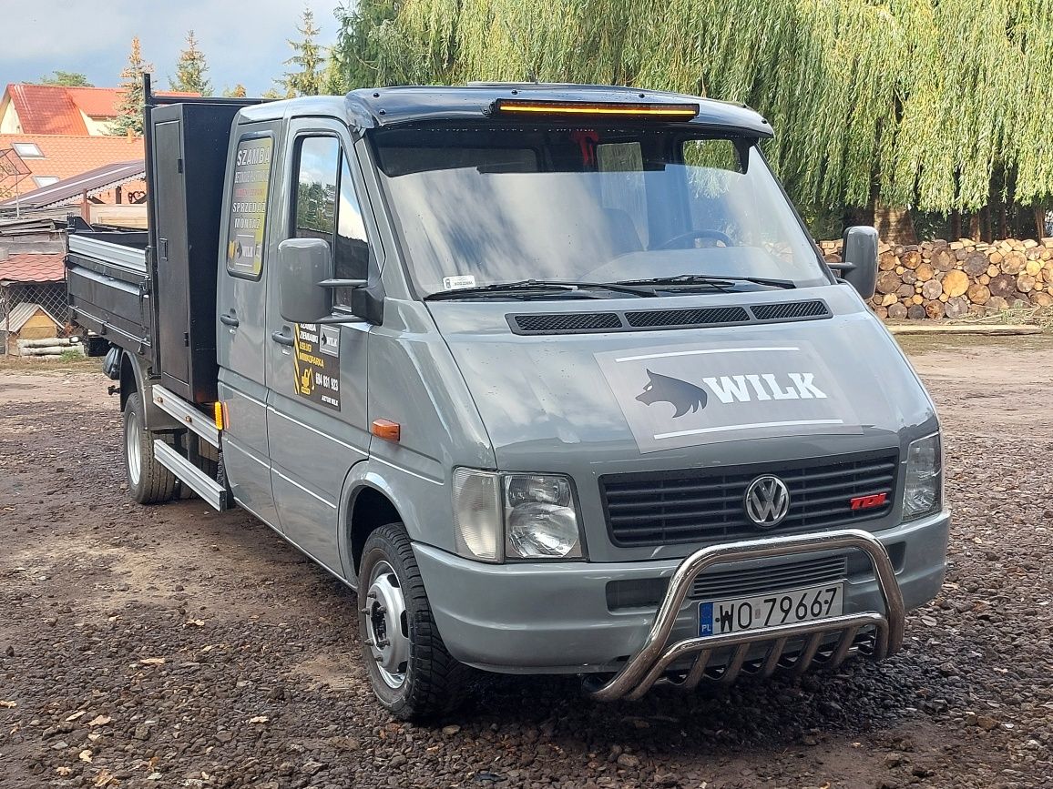 Volkswagen LT-46 2.5 TDI, Dubel kabina! Wywrotka!