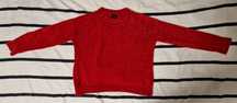 Czerwony sweter Sinsay