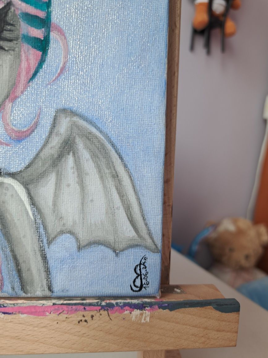 Rochelle obraz monster high obraz ręcznie malowany handmade rękodzieło