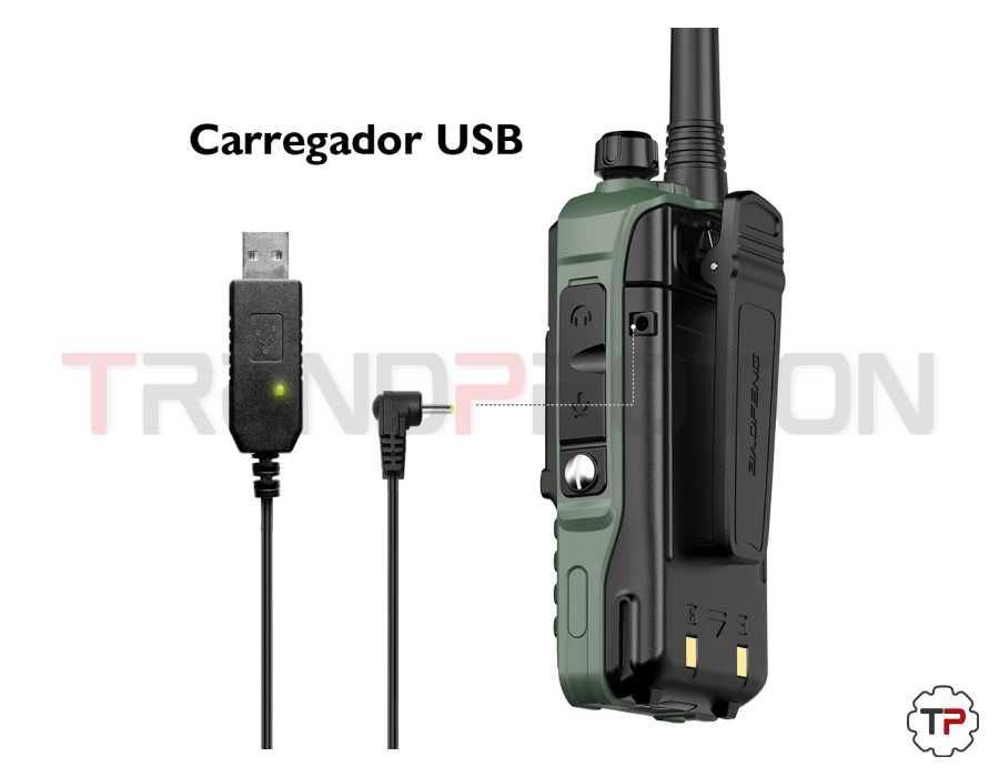 Rádio / Walkie Talkie BAOFENG UV-S9+ 10 watts 16km