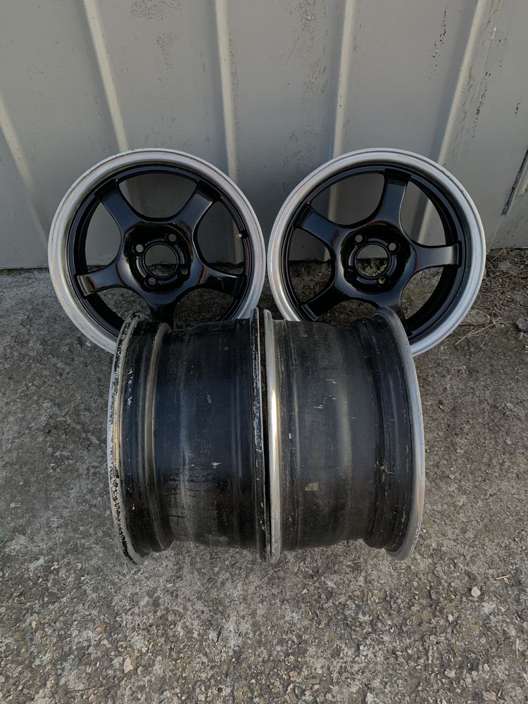 Диски R15 4x100/98. Nakayama TE37-Style. Диски. Диски с полкой