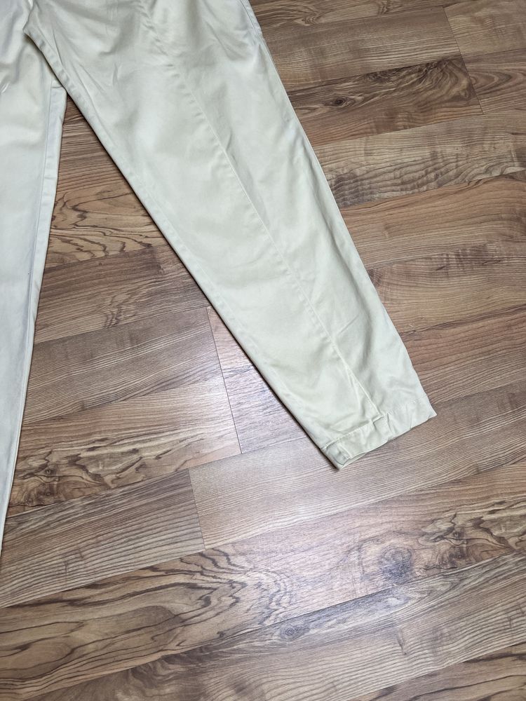Spodnie kremowe XL bawełna bawełniane