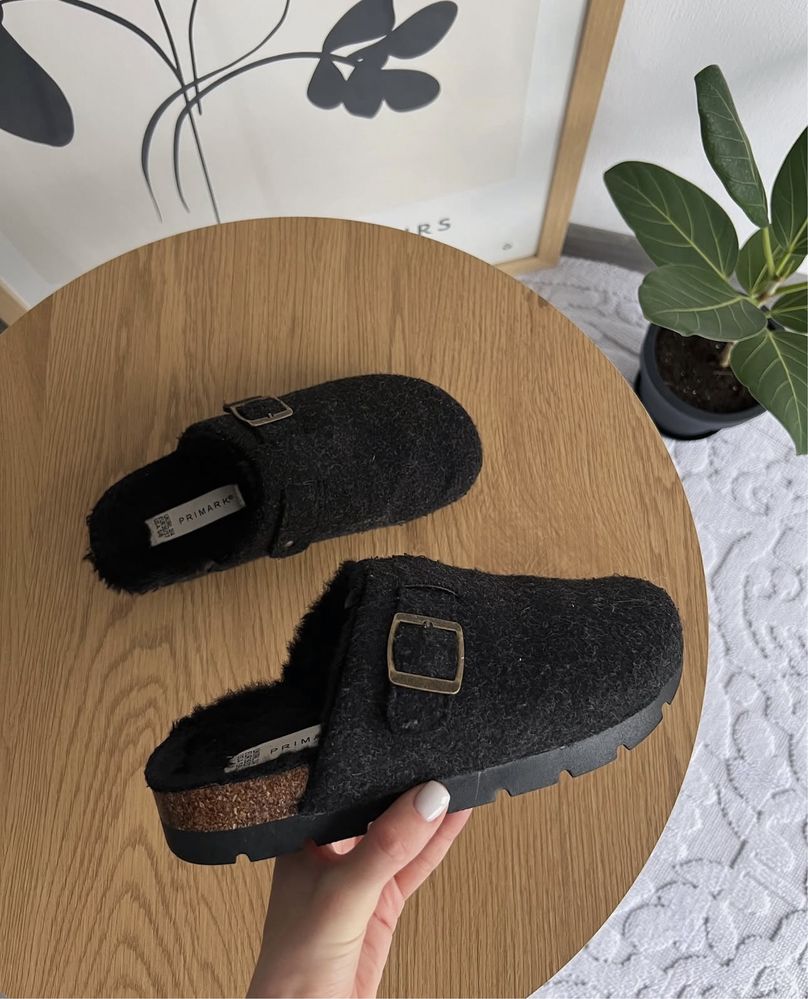 клоги сірі Primark