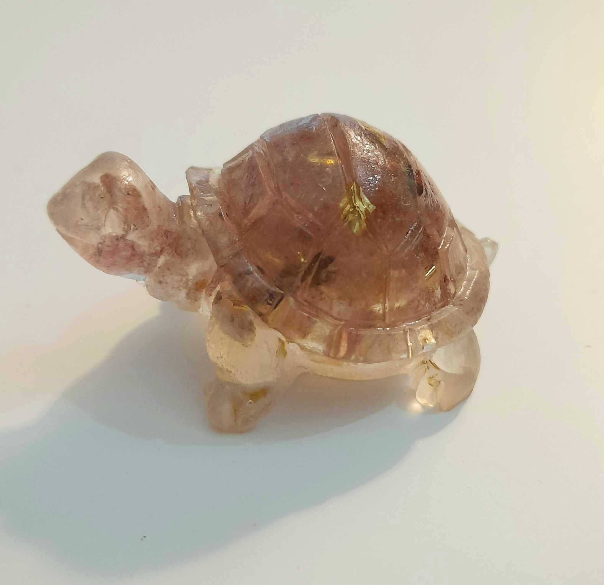 Tartarugas em pedra semipreciosas