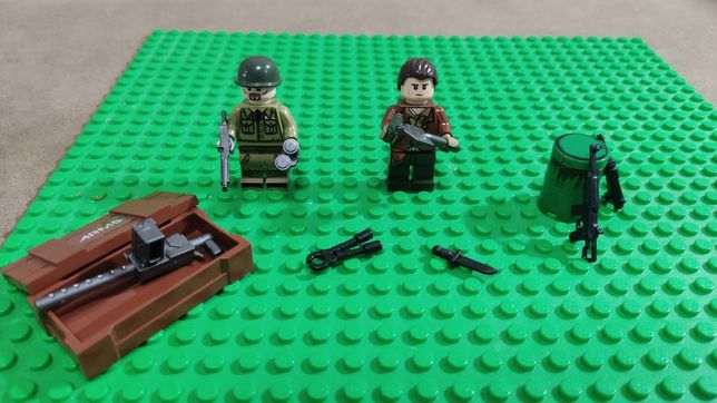 Лего военные, американцы времён второй мировой войны.