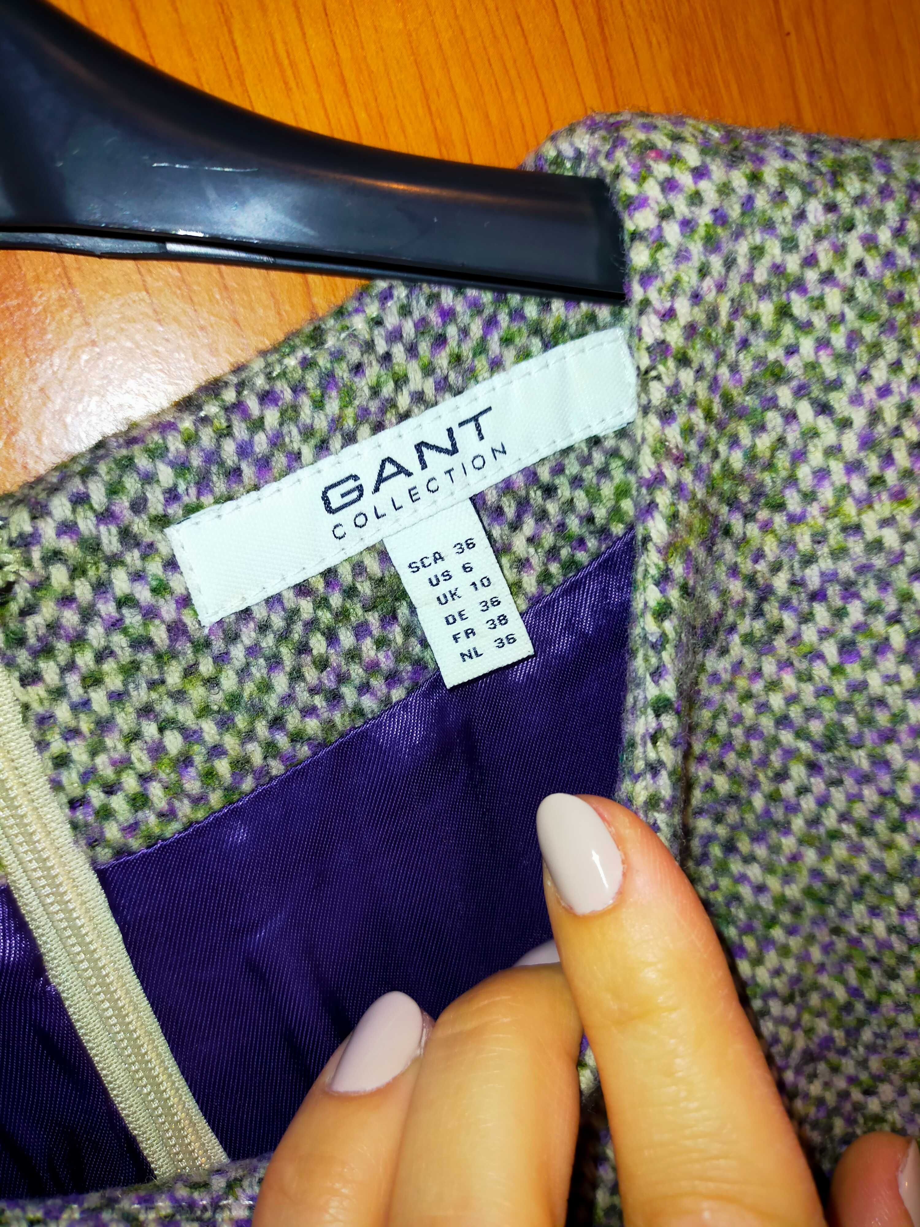 Vestido GANT com padrão discreto