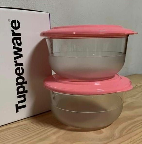 2 Saladeiras Crystal 1.1L Tupperware