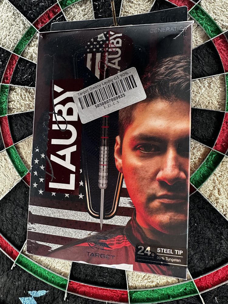 Lotki rzutki Target Danny Lauby 24g darts steel dart wolfram