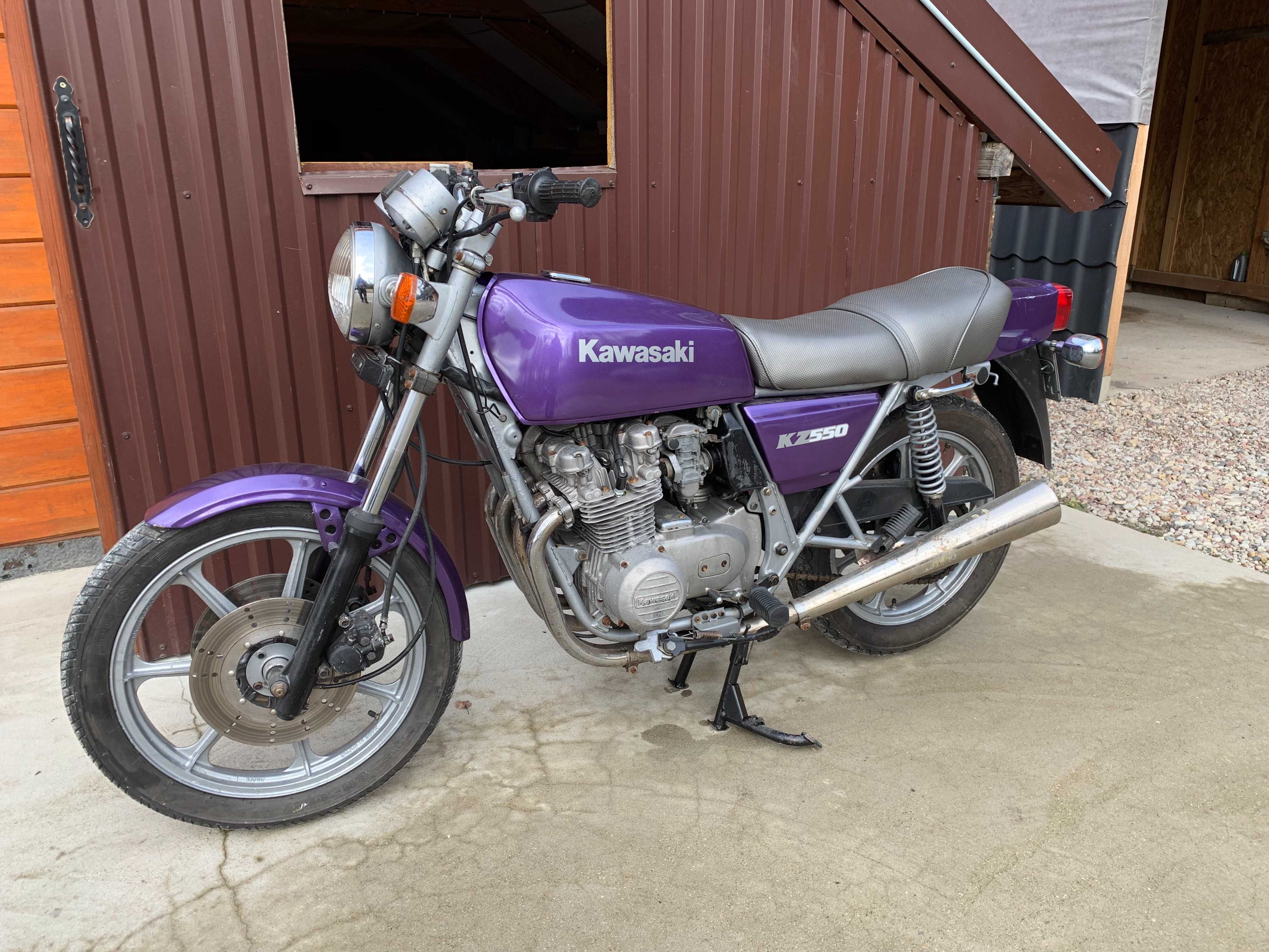 Kawasaki KZ 550 - Zamienię na przyczepkę