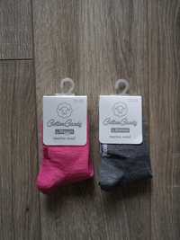 2x Skarpetki dziecięce merino wool wełniane NOWE