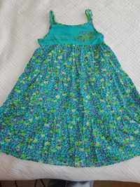 Vestido CATIMINI de menina turquesa