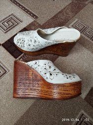 Продам босоножки, кожа.