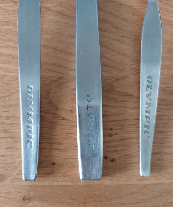 Talheres da Olympic Airlines