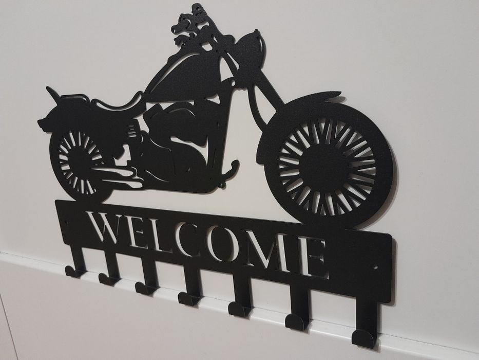 Wieszak na ubrania / klucze Motocykl - dla motocyklisty
