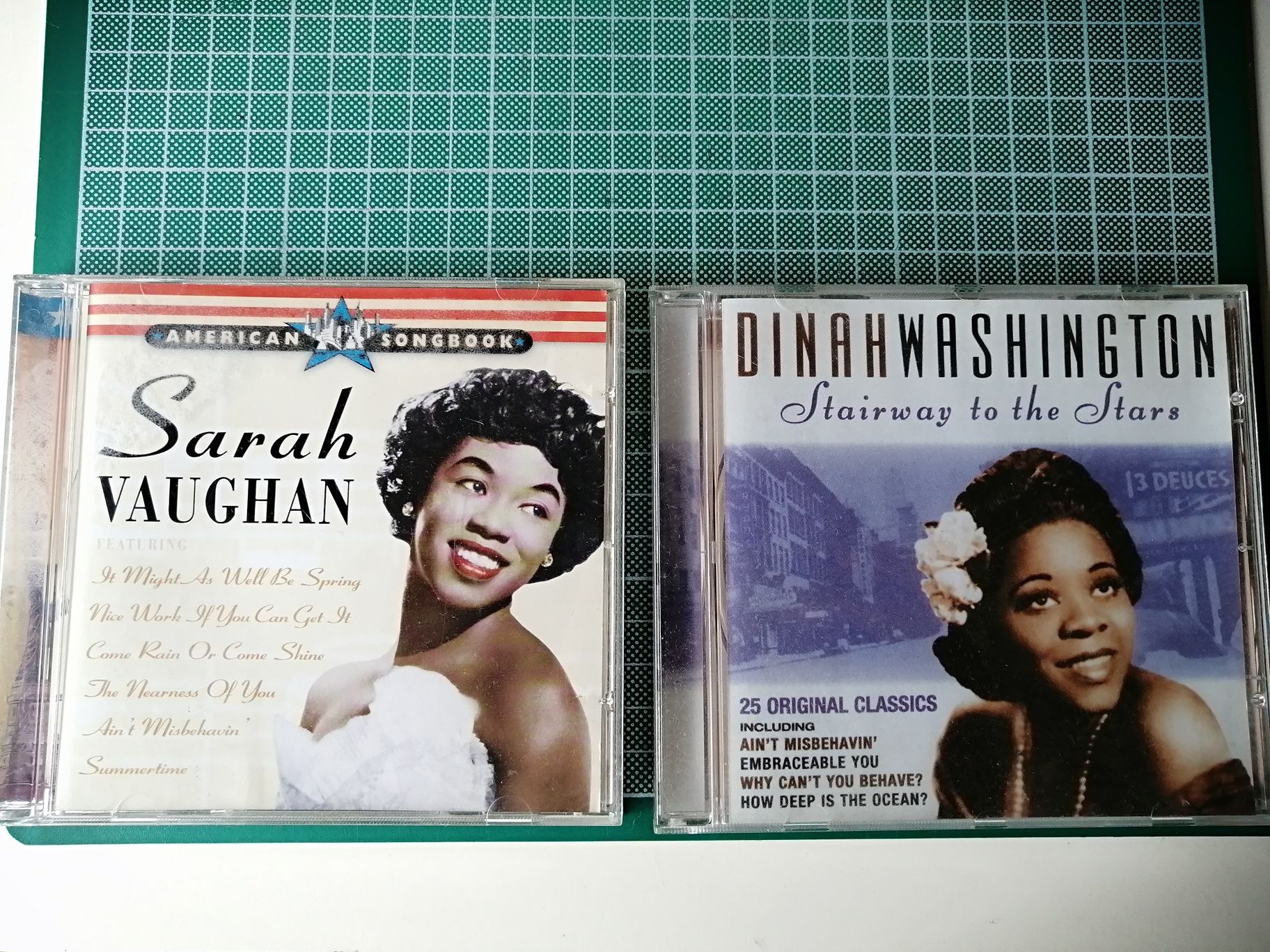 Conjunto 2 CD Dinah Washington + Sarah Vaughan