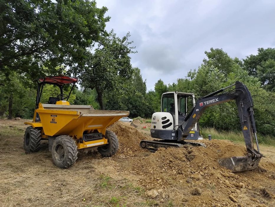 Wynajem wozidła budowlanego 3 tony (wozidło 3 tony)