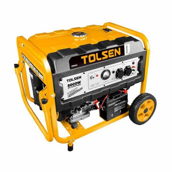 Генератор бензиновый Tolsen 8000W 8квт бензогенератор, электро станция