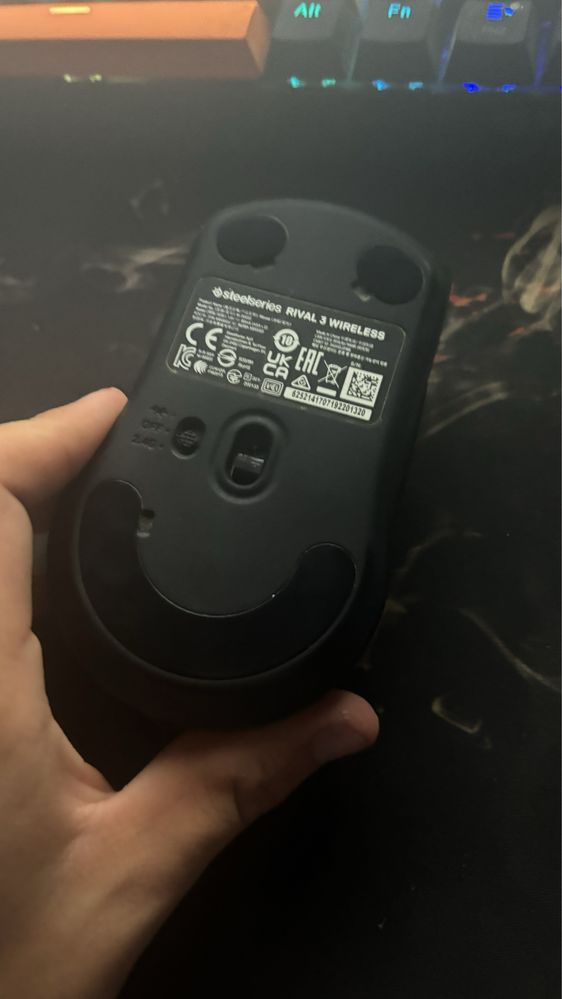 myszka steelseries rival 3 wireless