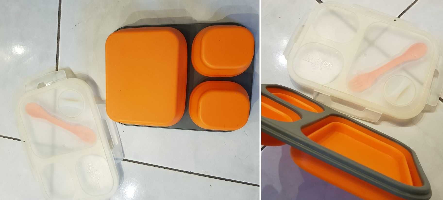 pojemnik pudełko lunchbox silikonowy ekologiczny vege