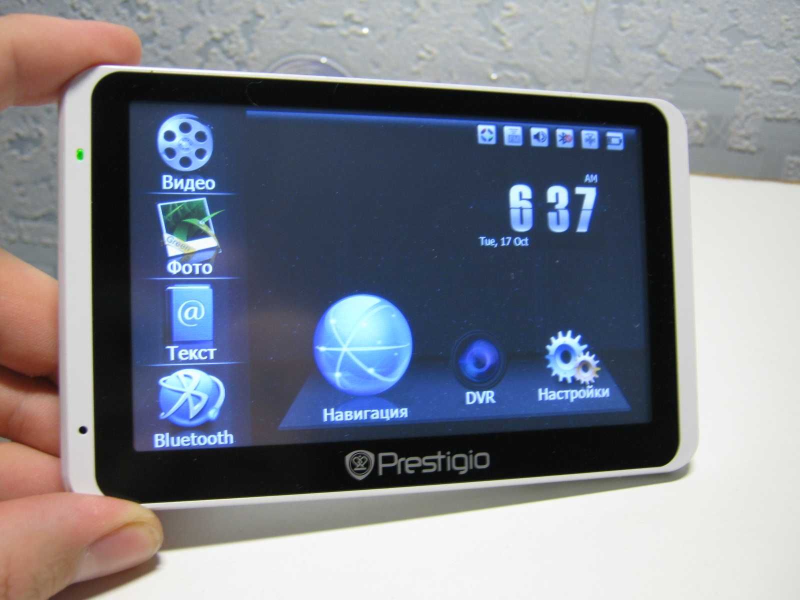 GPS навигатор + регистратор 2 в 1! Prestigio 5” в идеале! 4 программы