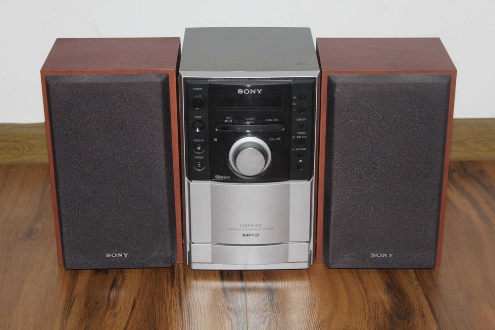 SONY Wieża CD MP3 radio FM kaseta aux stereo Wysyłka