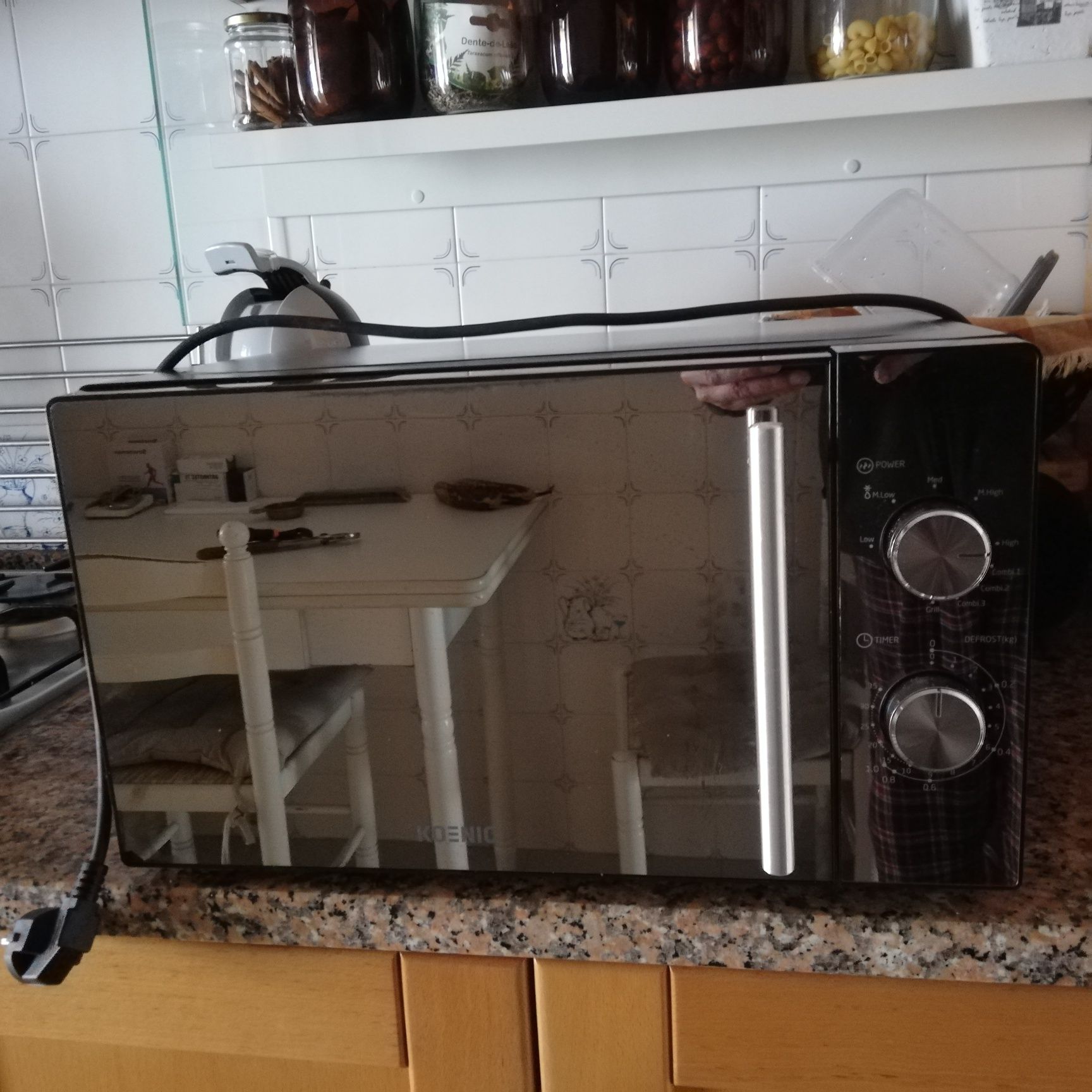 Microondas como novo