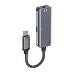 Adapter Tech-Protect UltraBoost audio Lightning (męski) / mini jack 3.