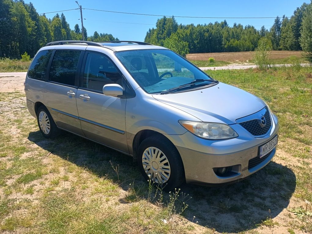 Mazda MPV 2.0 diesel 136km 2x przesuwne drzwi 7 osób Hak