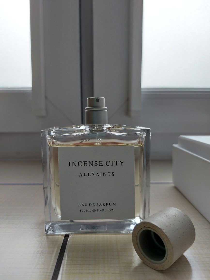 Allsaints Incense City EDP 100ml, używane.