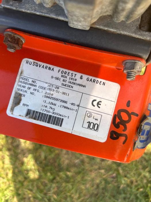 Glebogryzarka spalinowa Husqvarna CT 20