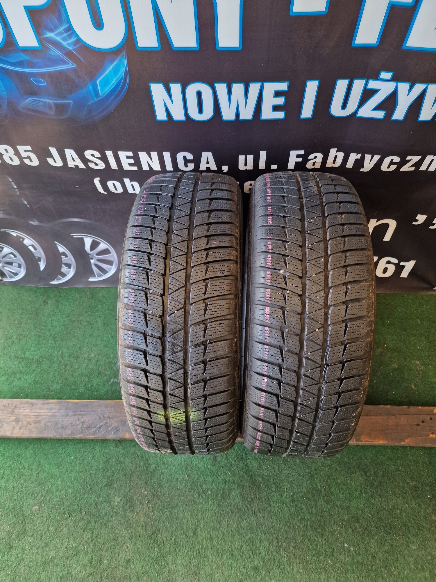 Opony zimowe 205/55/16 Sumitomo  Para 8.3mm jak Nowe