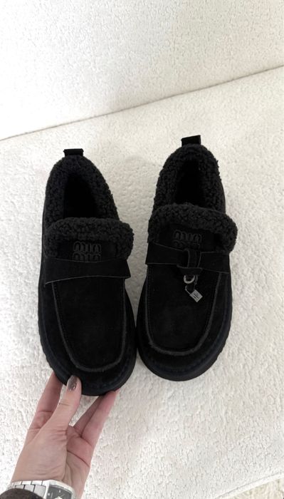 Лофери зима замша