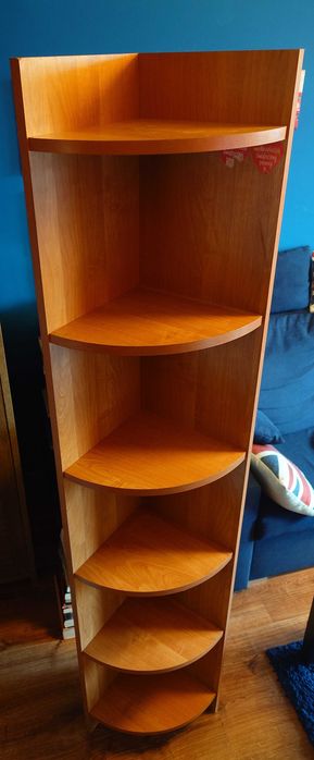 Regał/witryna narożna