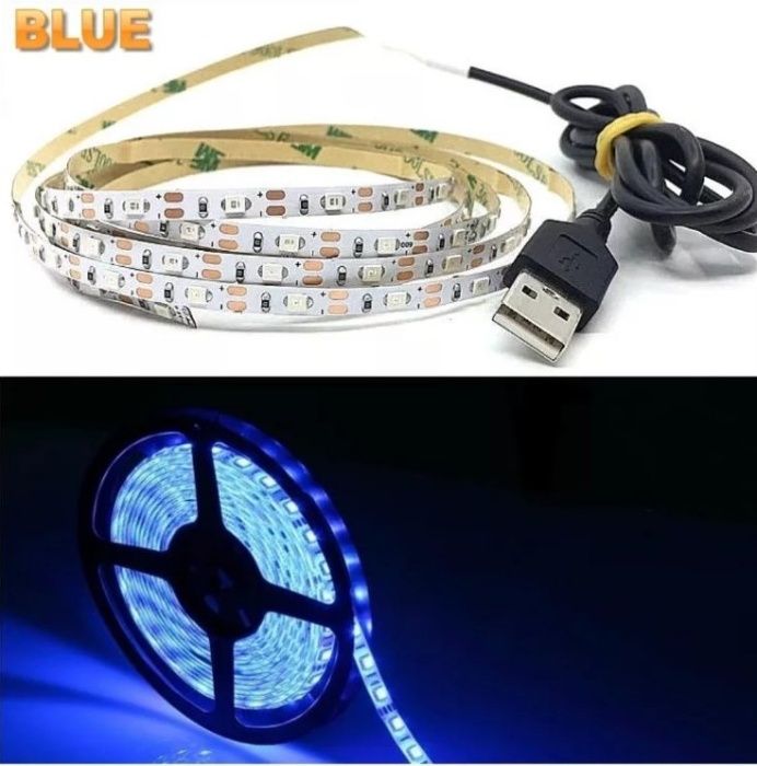 Светодиодная LED 5v/В лента SMD 2835 USB