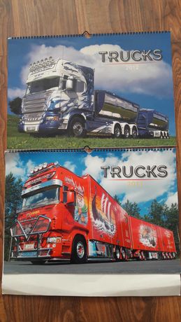 2 Kalendarze dla fanów ciężarówek i modeli
