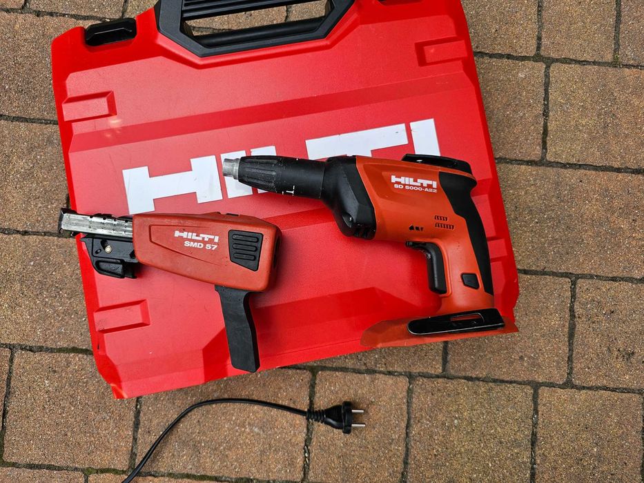 HILTI SD 5000-A22 2xAku ładowarka walizka magazynek zestaw