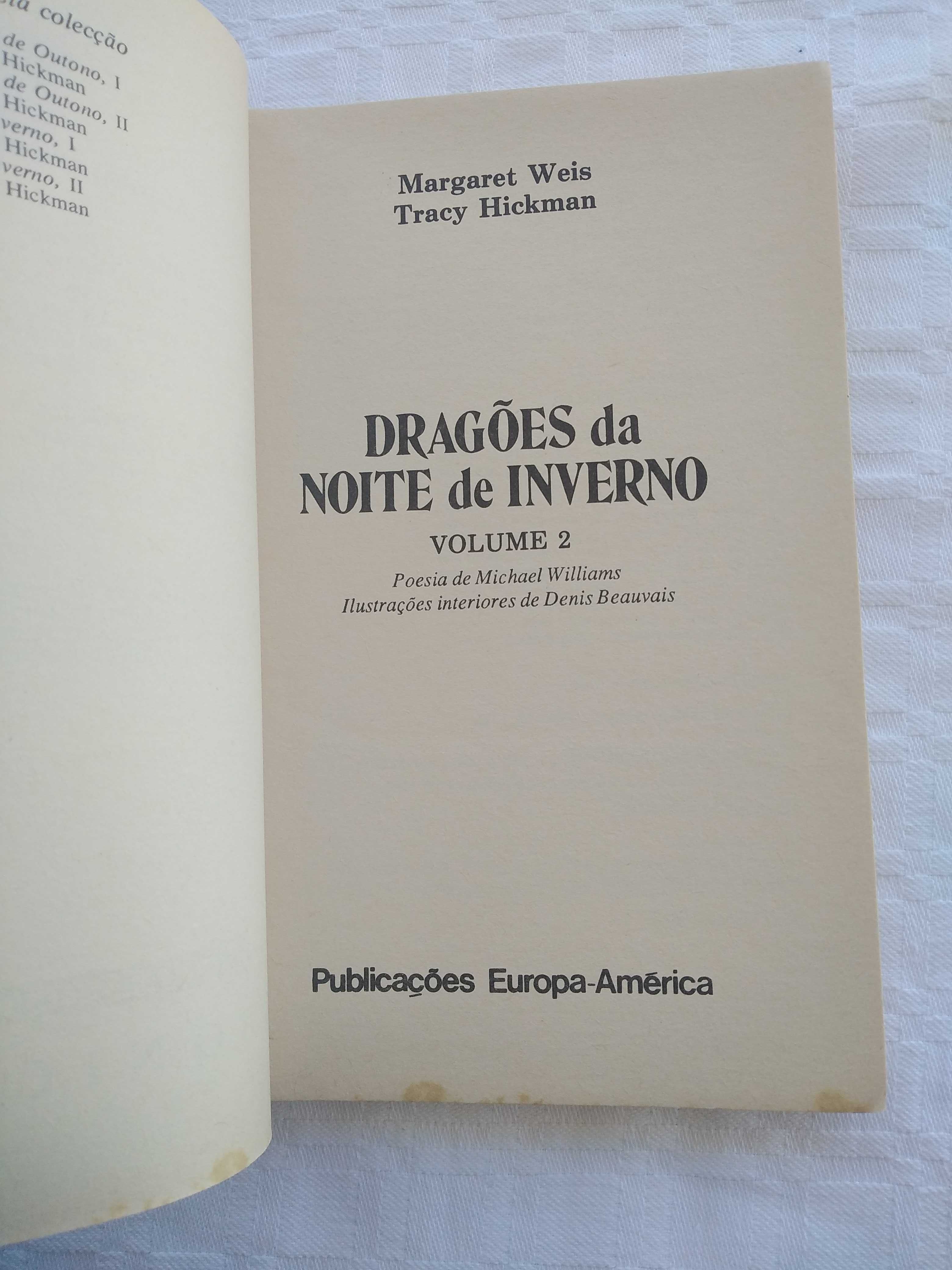 Livro Coleção Dragonlance Volume 2.